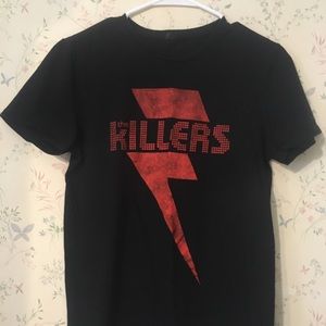 Black KILLERS band t shirt